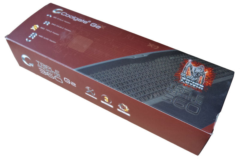 Coolgate G2 radiator, 3x120-65