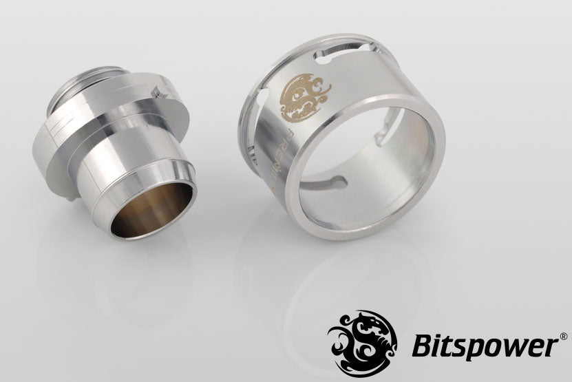 Bitspower Premium komp.nippel, 1/4&quot;BSPx1/2&quot;ID-3/4&quot;OD