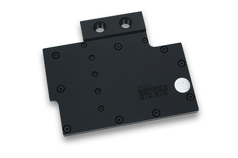 EK vannblokk for skjermkort, EK-FC 970 GTX - Acetal+Nickel
