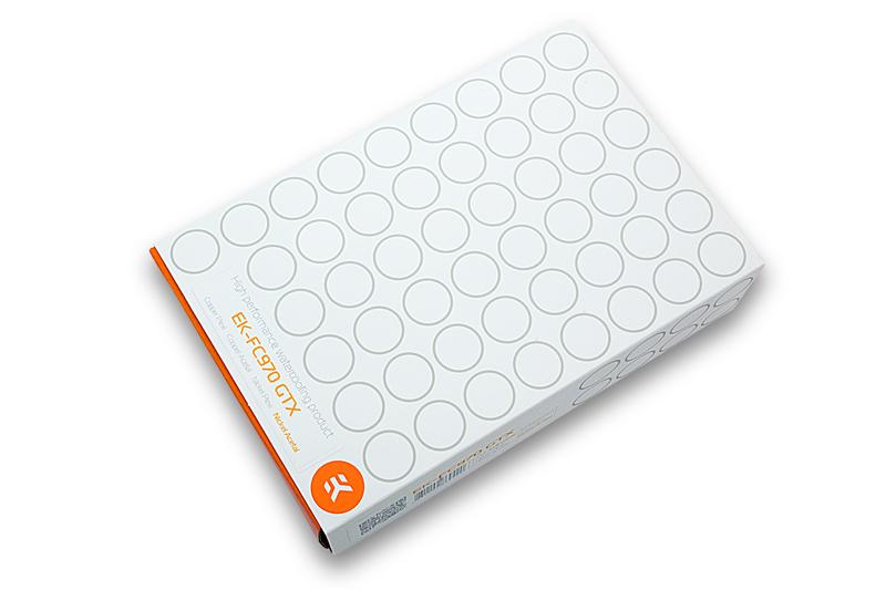 EK vannblokk for skjermkort, EK-FC 970 GTX - Acetal+Nickel