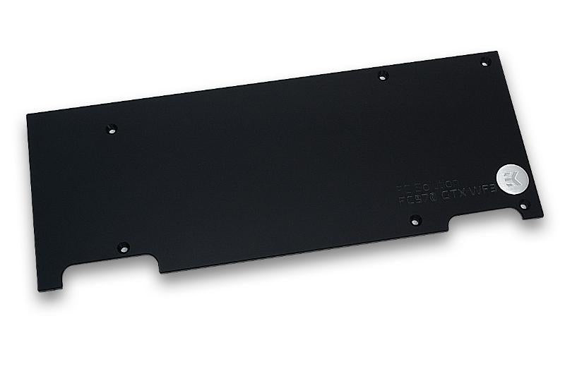 EK bakplate for EK-FC970 GTX WF3, sort