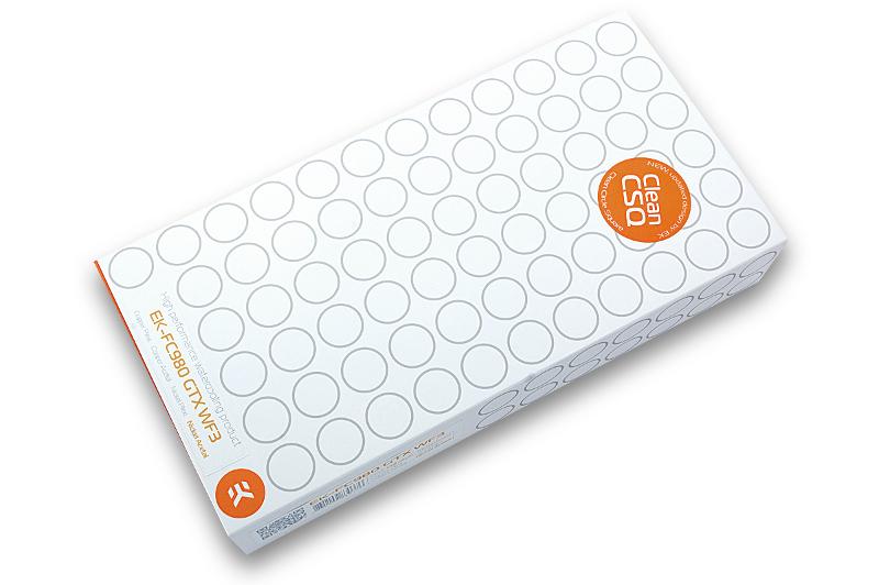 EK vannblokk for skjermkort, EK-FC980 GTX WF3 - Acetal+Nickel