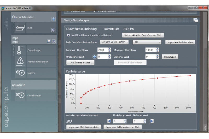AquaComputer strømningsensor mps flow 100