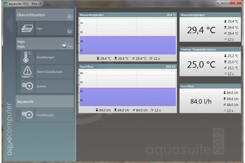 AquaComputer strømningsensor mps flow 200