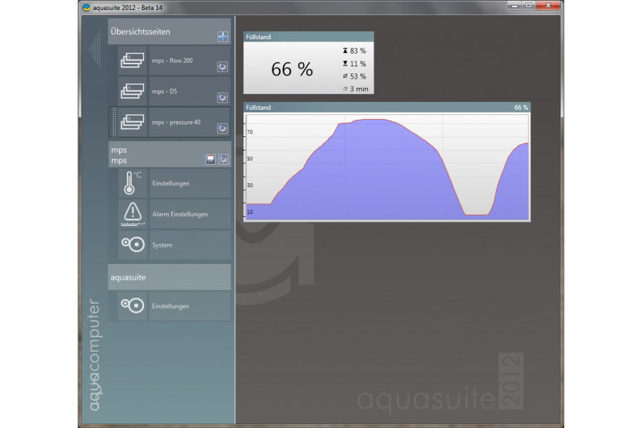 AquaComputer trykksensor mps pressure Delta 500