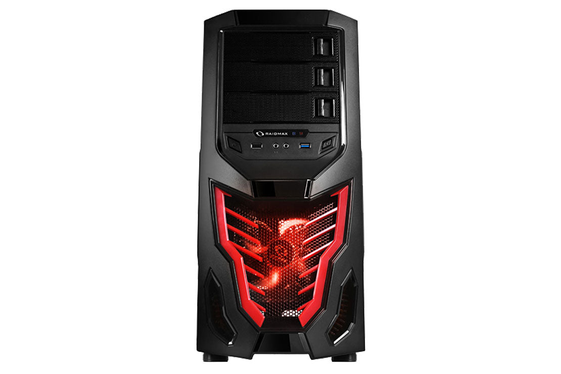 Raidmax Cobra Z, Sort/Rød