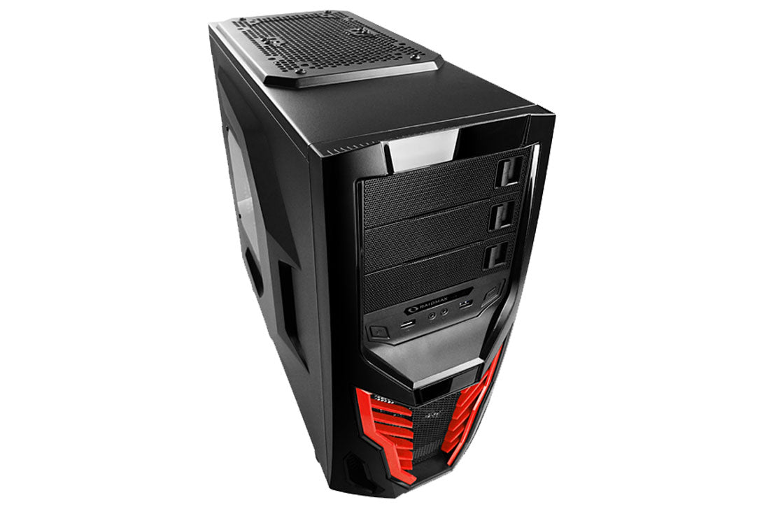 Raidmax Cobra Z, Sort/Rød