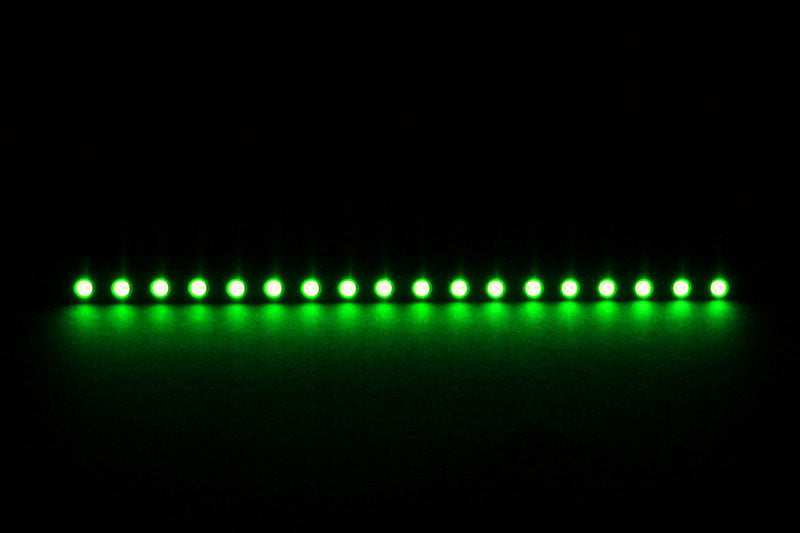 Nanoxia Rigid LED, 20 cm, Grønn