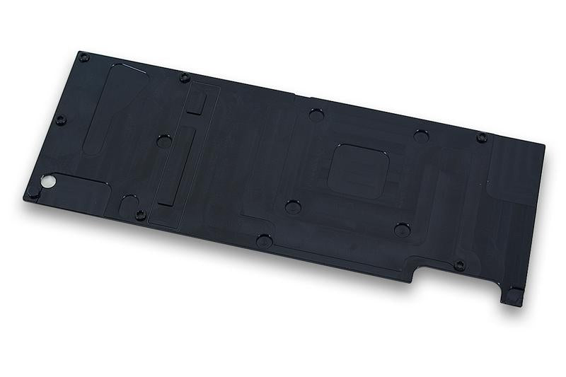 EK bakplate for EK-FC Titan X / 980 Ti, sort
