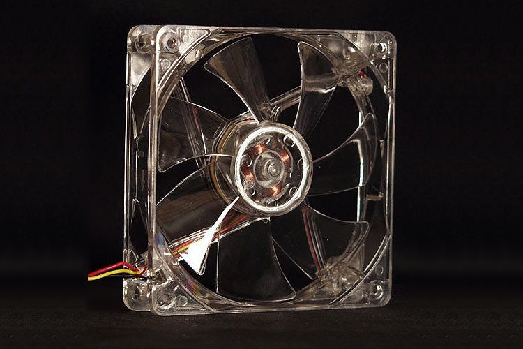 MIST vifte m/blå LED, 92x25 Default Title