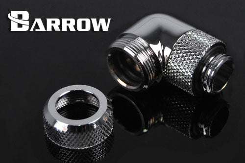 Barrow røradapter, 90°, 1/4&quot;BSPx Ø10/12mm Default Title