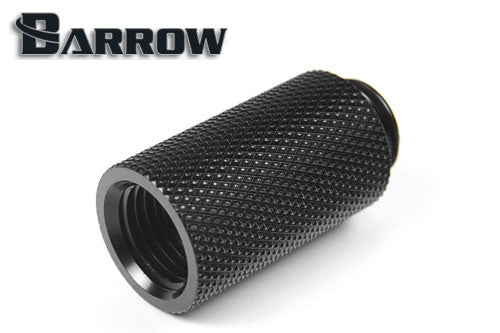 Barrow han/hun forlenger, 30 mm, 1/4&quot;BSP, Black Default Title