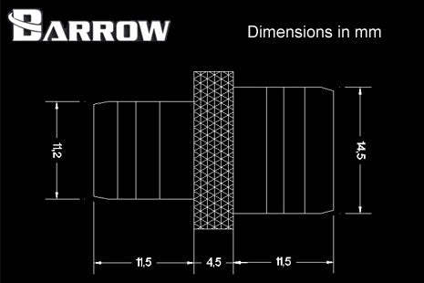 Barrow overgang, 1/2&quot;ID til 3/8&quot;ID Default Title