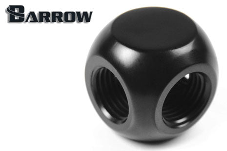 Barrow multiblokk, 1/4&quot;BSPx4, Black Default Title