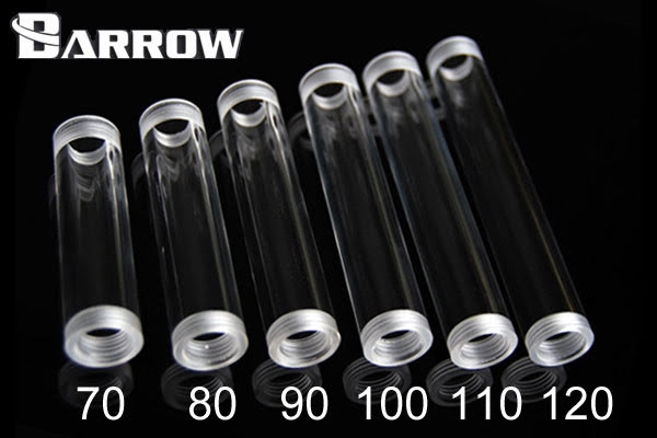 Barrow hun/hun forlenger, 90 mm, 1/4"BSP, Plexi Default Title