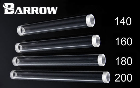 Barrow hun/hun forlenger, 180 mm, 1/4"BSP, Plexi Default Title