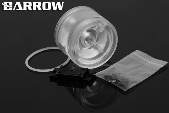 Barrow pumpe- og tankadapter for Laing D5 pumper, Plexi