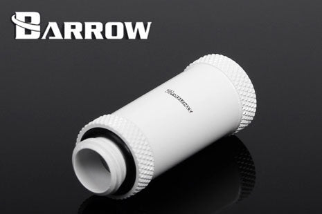 Barrow han/hun forlenger, 40 mm, 1/4"BSP, White Default Title