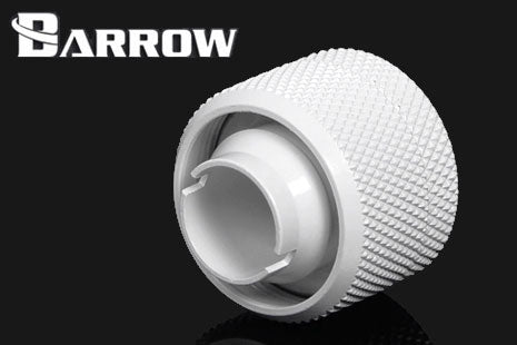 Barrow komp.nippel, 1/4"BSPx1/2"ID-3/4"OD, White Default Title