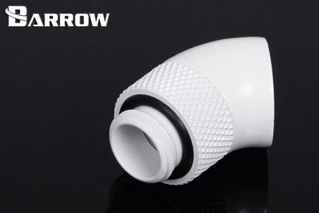 Barrow svivel, 45°, 1/4&quot;BSPx1/4&quot;BSP, White Default Title