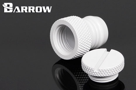 Barrow blindnippel for 1/2&quot;ID slange, White Default Title