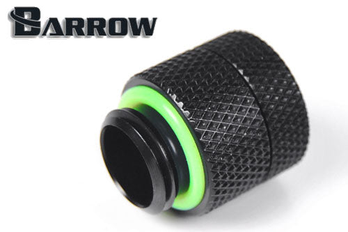 Barrow han/hun roterende forlenger, 15 mm, 1/4&quot;BSP, Black Default Title