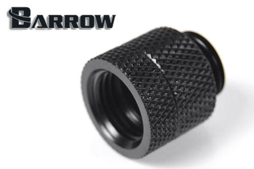 Barrow han/hun roterende forlenger, 15 mm, 1/4&quot;BSP, Black Default Title