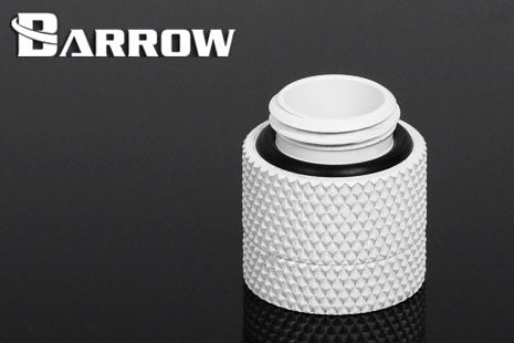 Barrow han/hun roterende forlenger, 15 mm, 1/4&quot;BSP, White Default Title