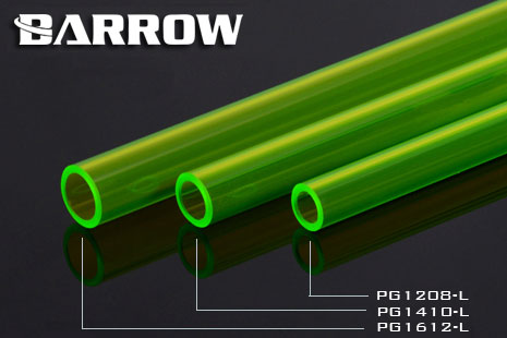 Barrow PETG Tube Ø8/Ø12mm, grønn, 1 stk à 50cm Default Title