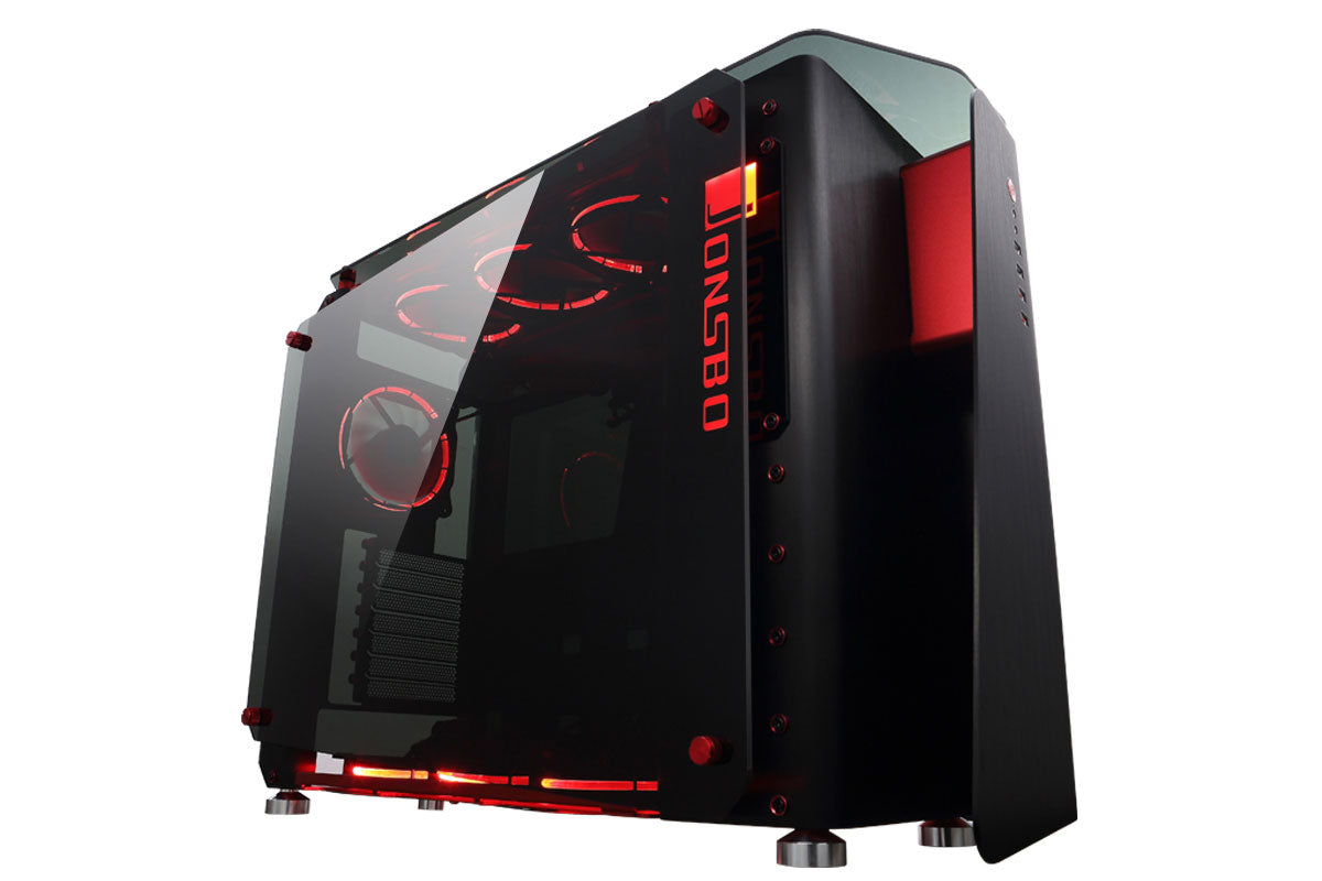 Jonsbo MO1, Sort/Rød Default Title