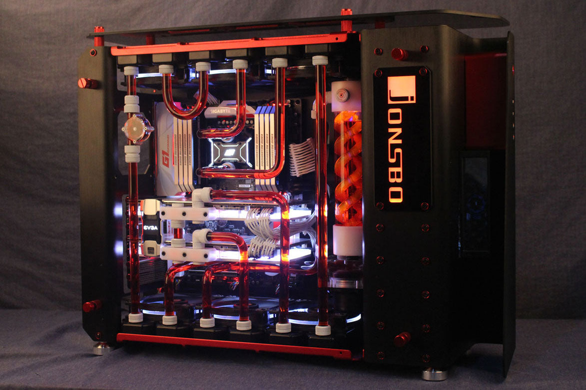 Jonsbo MO1, Sort/Rød Default Title