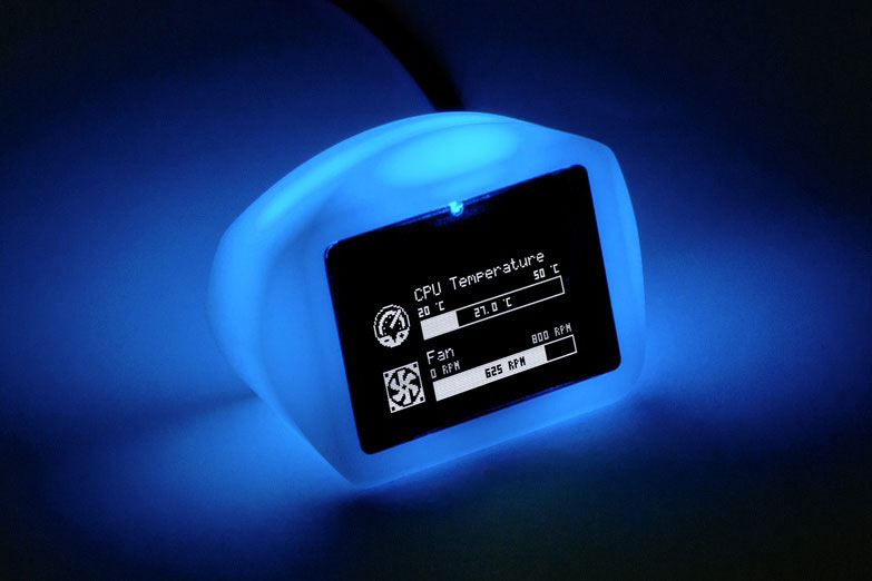 AquaComputer VISION Glow med IR mottager og temperaturføler Default Title