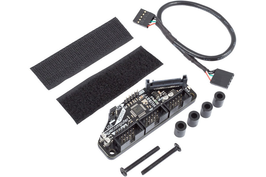 AquaComputer HUBBY7 intern USB 2.0 Hub Default Title