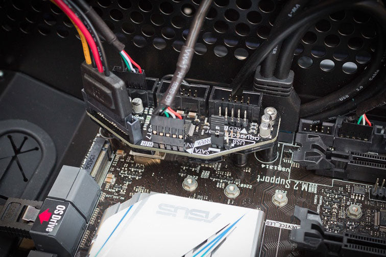 AquaComputer HUBBY7 intern USB 2.0 Hub Default Title