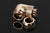 Barrow røradapter, 90°, 1/4"BSPx Ø10/12mm, Golden Default Title