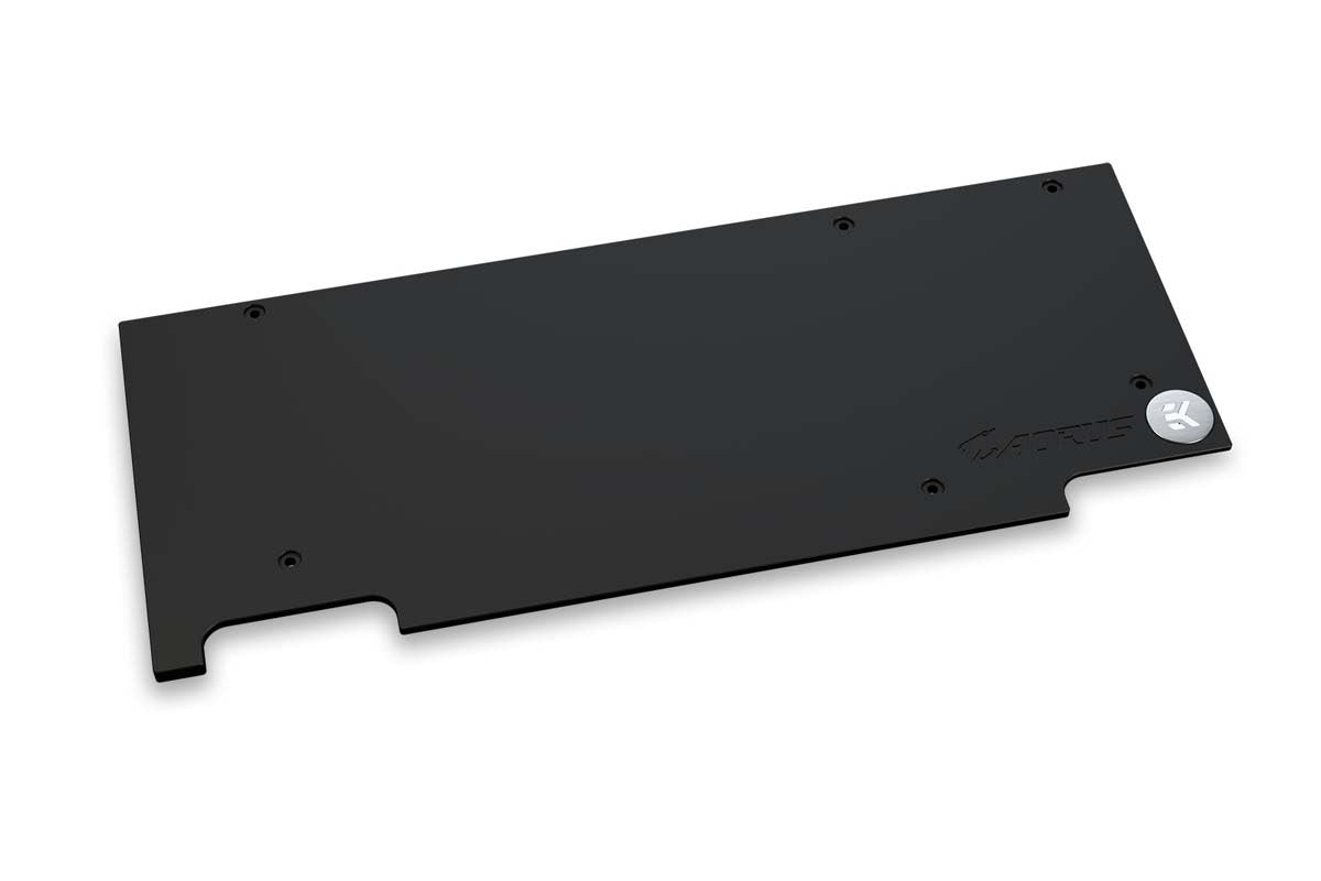 EK bakplate for EK-FC1080 GTX Ti Aorus, sort Default Title