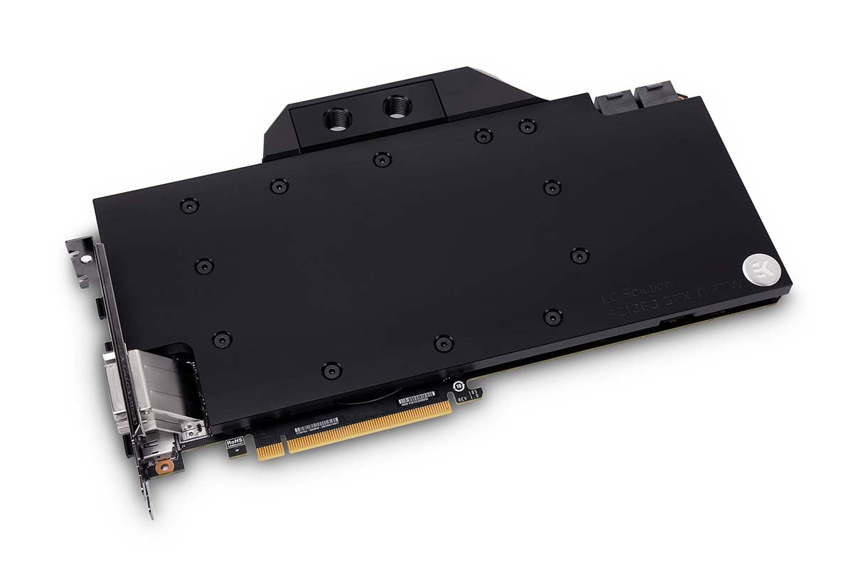 EK vannblokk for skjermkort, EK-FC1080 GTX Ti FTW3 - Acetal+Nickel Default Title