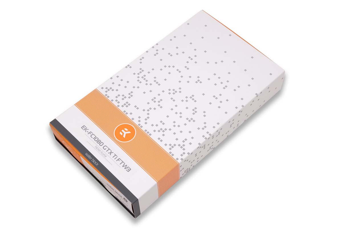 EK vannblokk for skjermkort, EK-FC1080 GTX Ti FTW3 - Acetal+Nickel Default Title