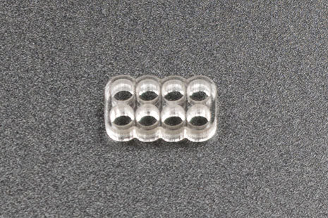 Kabelkam for 8 pins kabel, 2x4 Ø4mm hull, klar Default Title