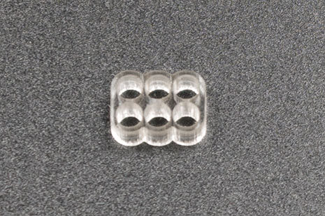 Kabelkam for 6 pins kabel, 2x3 Ø4mm hull, klar Default Title