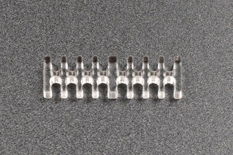 Kabelkam for 16 pins kabel, 2x8 Ø4mm spor, klar Default Title