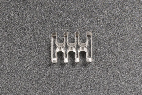 Kabelkam for 6 pins kabel, 2x3 Ø4mm spor, klar Default Title