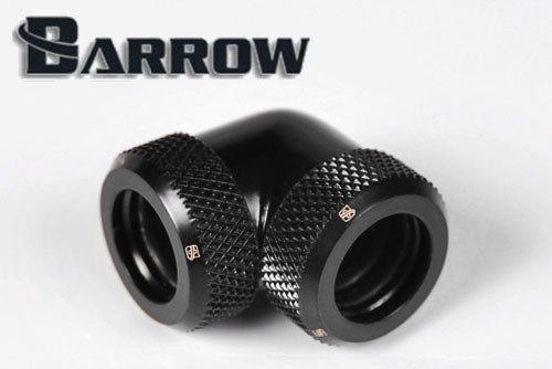 Barrow røradapter, 90°, Ø12mm, Black Default Title