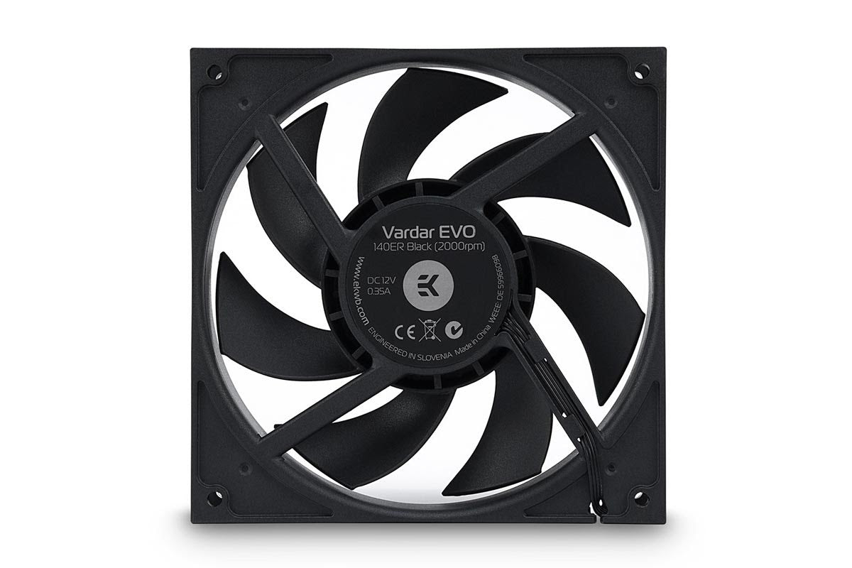 EK vifte, EK-Vardar EVO 140ER Black Default Title