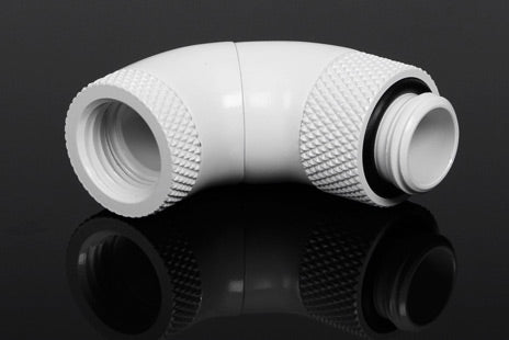 Barrow 3-veis Snake svivel, 90°, 1/4"BSPx1/4"BSP, White Default Title