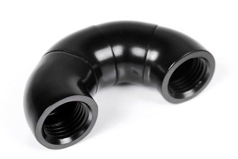 Barrow 3-veis Snake svivel, 180°, 1/4&quot;BSPx1/4&quot;BSP, Black Default Title