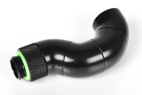 Barrow 4-veis Snake svivel, 180°, 1/4&quot;BSPx1/4&quot;BSP, Black Default Title