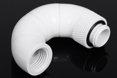 Barrow 4-veis Snake svivel, 180°, 1/4&quot;BSPx1/4&quot;BSP, White Default Title