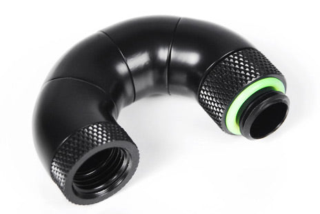 Barrow 5-veis Snake svivel, 180°, 1/4&quot;BSPx1/4&quot;BSP, Black Default Title