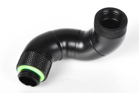 Barrow 5-veis Snake svivel, 180°, 1/4&quot;BSPx1/4&quot;BSP, Black Default Title